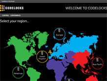 Tablet Screenshot of codelocks.com